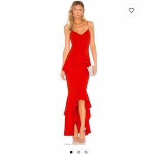 Lovers and Friends Meadow Dress in Red